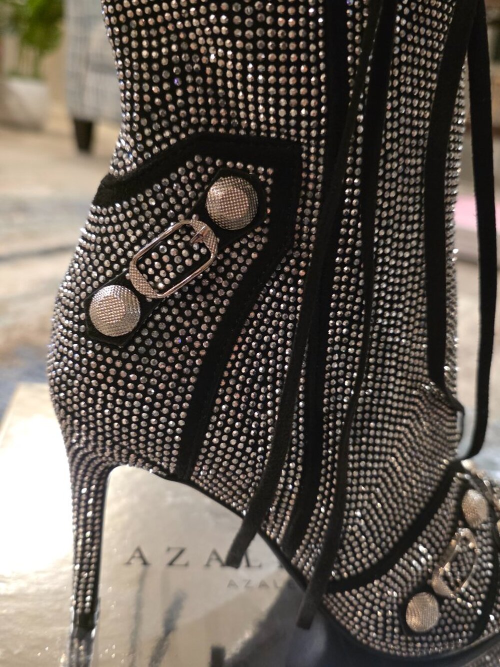 Azalea Wang Bling Heels size 8 - Picture 6 of 8